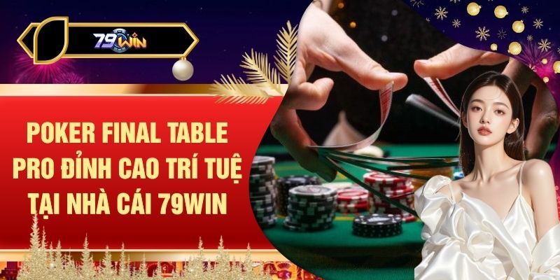 Poker Final Table Pro Đỉnh Cao Trí Tuệ Tại Nhà Cái 79WIN